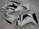 Carenagem Kawasaki EX250 2008-2012 - Branco Preto Carenagem Kawasaki EX250 2008-2012 - Branco Preto