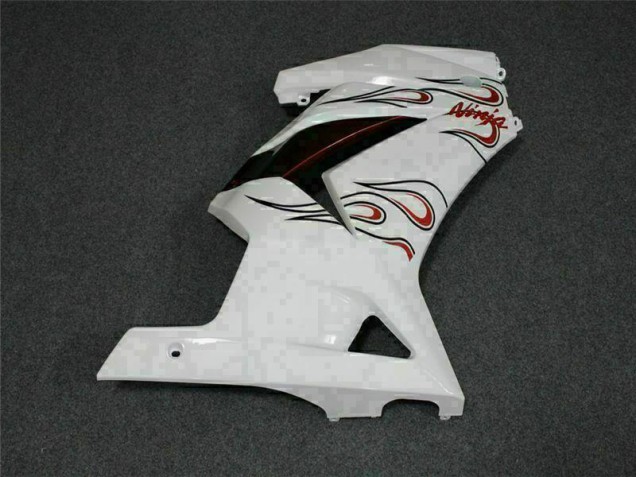 Carenagem Kawasaki EX250 2008-2012 - Branco Vermelho Carenagem Kawasaki EX250 2008-2012 - Branco Vermelho