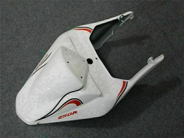 Carenagem Kawasaki EX250 2008-2012 - Branco Vermelho Carenagem Kawasaki EX250 2008-2012 - Branco Vermelho