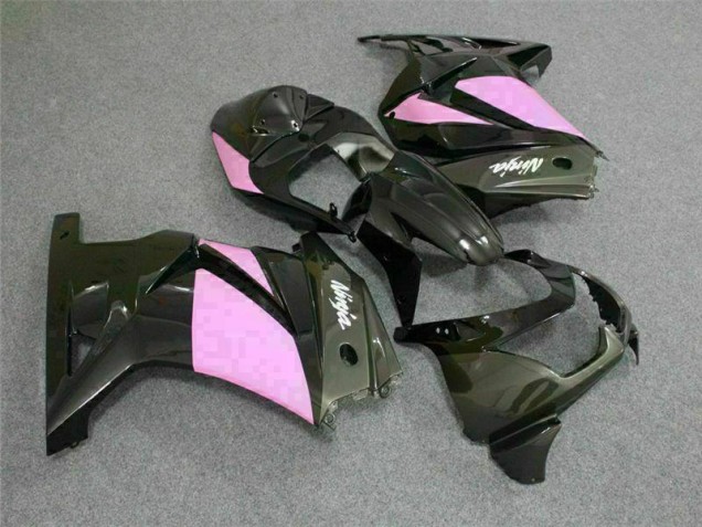 Carenagem Kawasaki EX250 2008-2012 - Preto Rosa Ninja Carenagem Kawasaki EX250 2008-2012 - Preto Rosa Ninja