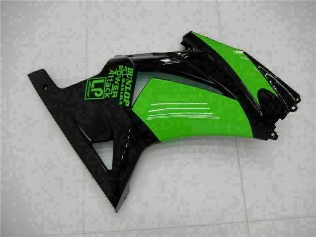 Carenagem Kawasaki EX250 2008-2012 - Preto Verde Ninja Carenagem Kawasaki EX250 2008-2012 - Preto Verde Ninja