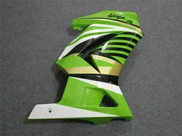 Carenagem Kawasaki EX250 2008-2012 - Verde Branco Preto Ninja