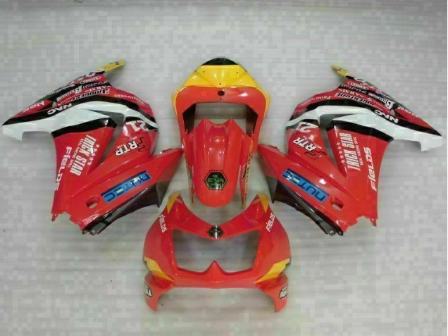 Carenagem Kawasaki EX250 2008-2012 - Vermelho Amarelo