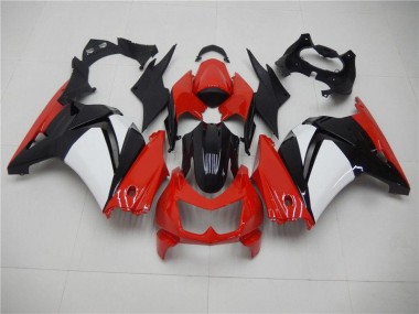 Carenagem Kawasaki EX250 2008-2012 - Vermelho Preto Branco