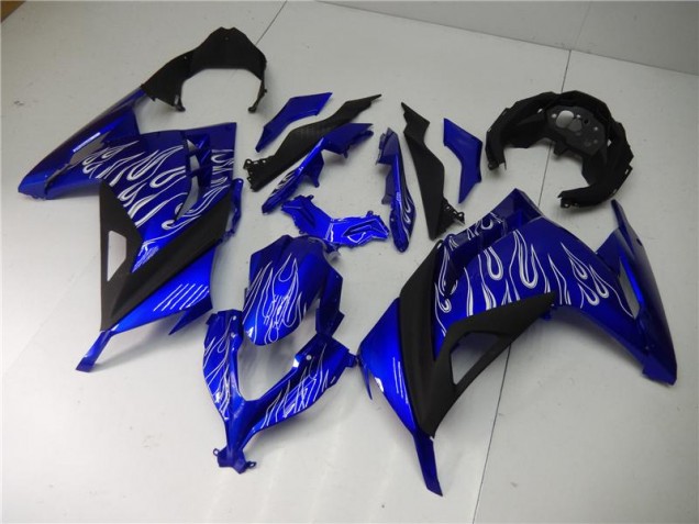 Carenagem Kawasaki EX300 2013-2016 - Azul Branco Preto Carenagem Kawasaki EX300 2013-2016 - Azul Branco Preto