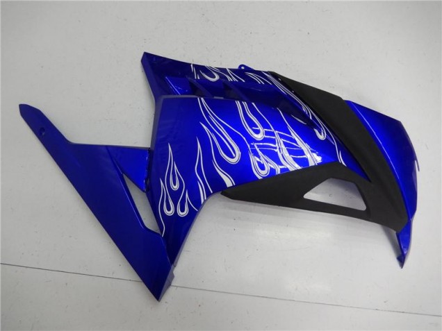 Carenagem Kawasaki EX300 2013-2016 - Azul Branco Preto Carenagem Kawasaki EX300 2013-2016 - Azul Branco Preto