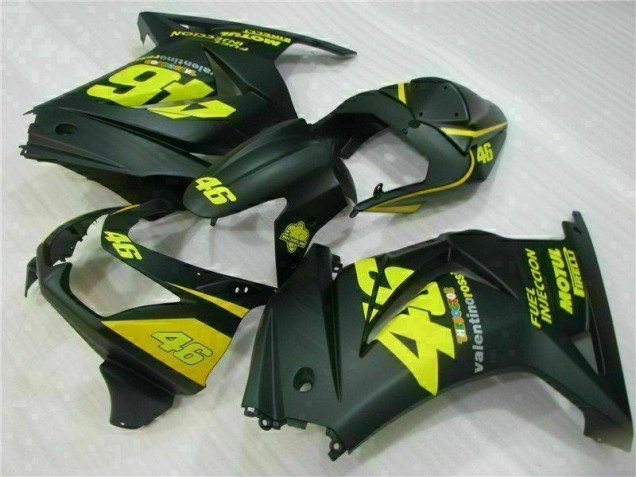 Carenagem Kawasaki EX300 2013-2016 - Preto Amarelo 46 Carenagem Kawasaki EX300 2013-2016 - Preto Amarelo 46