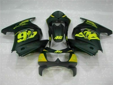 Carenagem Kawasaki EX300 2013-2016 - Preto Amarelo 46