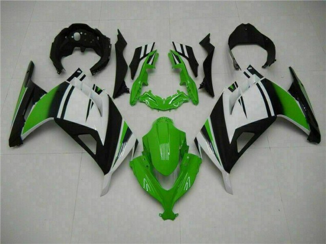 Carenagem Kawasaki EX300 2013-2016 - Verde Preto Prata
