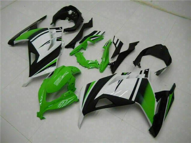 Carenagem Kawasaki EX300 2013-2016 - Verde Preto Prata