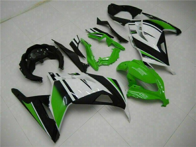 Carenagem Kawasaki EX300 2013-2016 - Verde Preto Prata