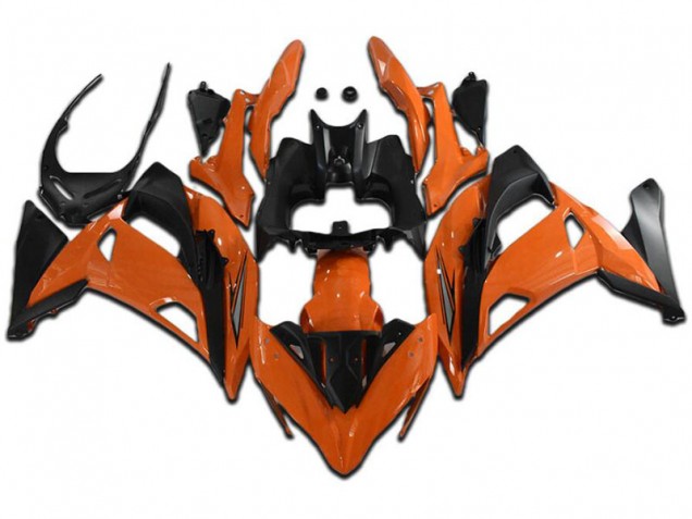 Carenagem Kawasaki EX400 2018-2023 - Laranja Preto Carenagem Kawasaki EX400 2018-2023 - Laranja Preto
