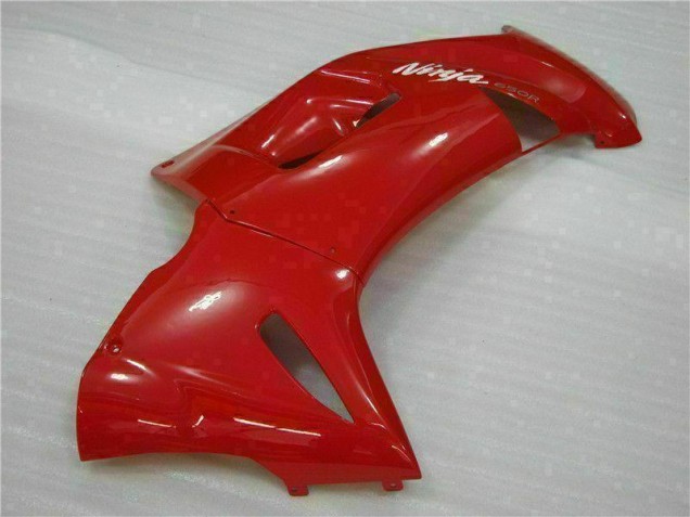 Carenagem Kawasaki EX650 2006-2008 - Brilhante Vermelho Carenagem Kawasaki EX650 2006-2008 - Brilhante Vermelho