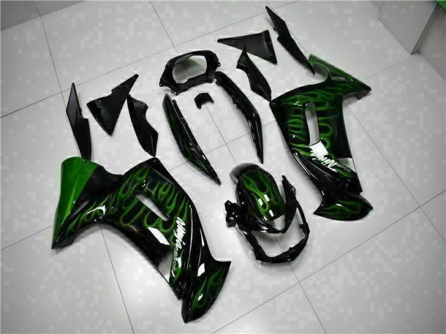 Carenagem Kawasaki EX650 2006-2008 - Verde Chama Carenagem Kawasaki EX650 2006-2008 - Verde Chama