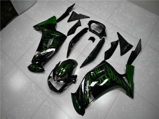 Carenagem Kawasaki EX650 2006-2008 - Verde Chama Carenagem Kawasaki EX650 2006-2008 - Verde Chama