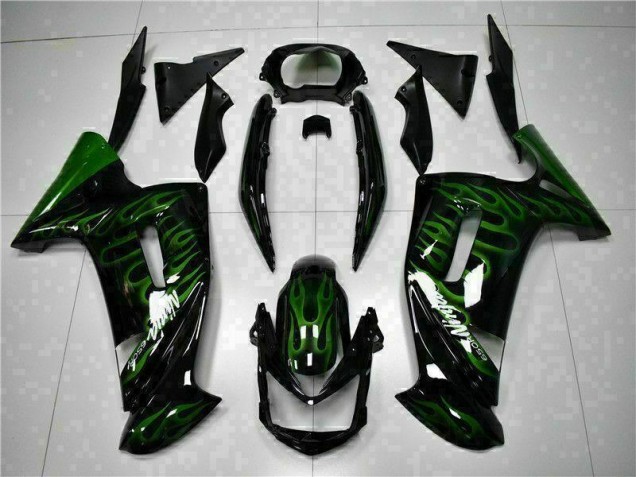 Carenagem Kawasaki EX650 2006-2008 - Verde Chama Carenagem Kawasaki EX650 2006-2008 - Verde Chama
