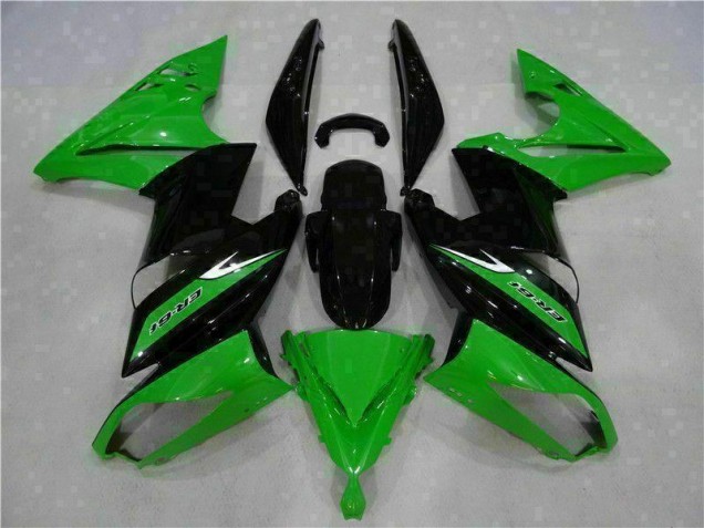 Carenagem Kawasaki EX650 2006-2008 - Verde Preto Carenagem Kawasaki EX650 2006-2008 - Verde Preto