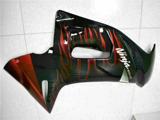 Carenagem Kawasaki EX650 2006-2008 - Vermelho Chama Carenagem Kawasaki EX650 2006-2008 - Vermelho Chama