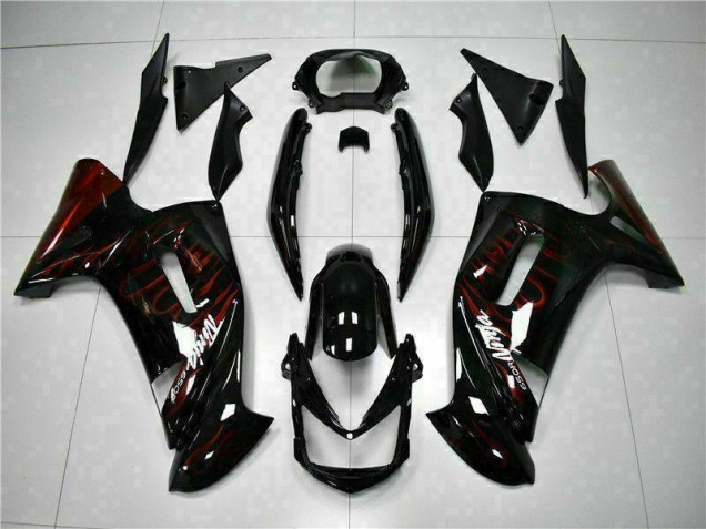 Carenagem Kawasaki EX650 2006-2008 - Vermelho Chama Carenagem Kawasaki EX650 2006-2008 - Vermelho Chama