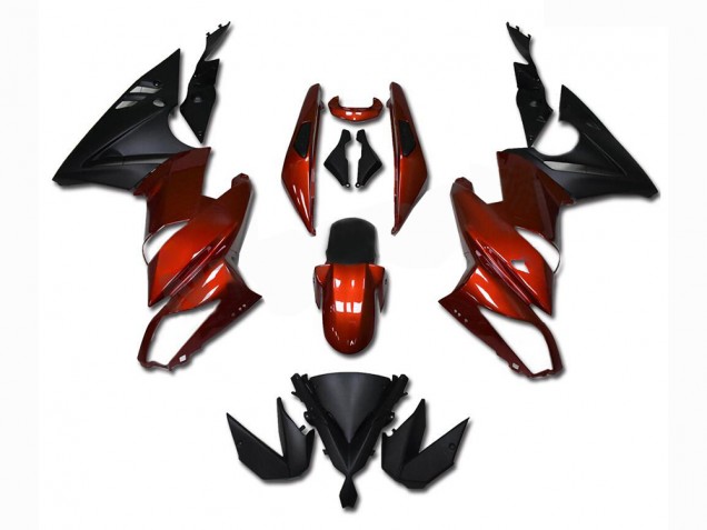 Carenagem Kawasaki EX650 2009-2011 - Vermelho Carenagem Kawasaki EX650 2009-2011 - Vermelho