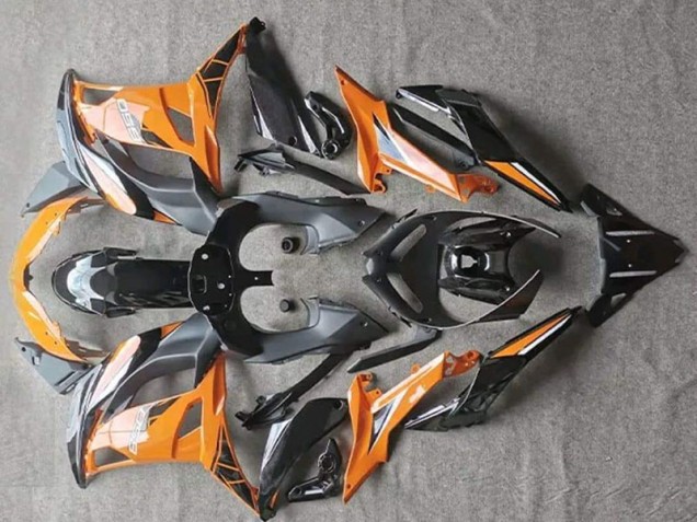 Carenagem Kawasaki EX650 2017-2019 - Brilhante Laranja Preto Carenagem Kawasaki EX650 2017-2019 - Brilhante Laranja Preto