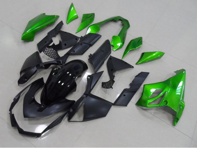 Carenagem Kawasaki Z1000 2007-2009 - Preto Verde Carenagem Kawasaki Z1000 2007-2009 - Preto Verde