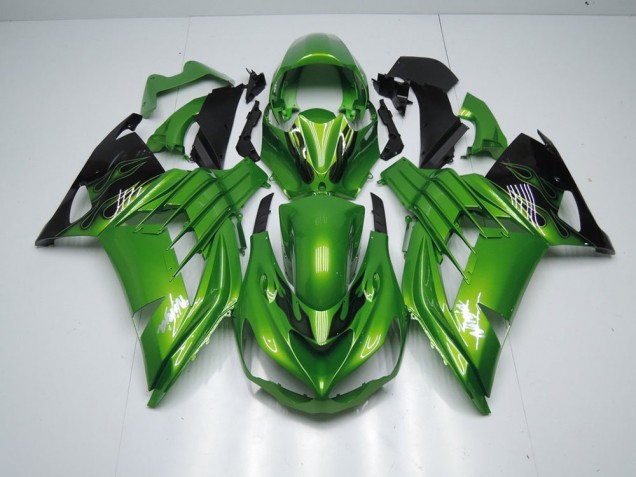 Carenagem Kawasaki Z1000 2007-2009 - Verde Chama Carenagem Kawasaki Z1000 2007-2009 - Verde Chama