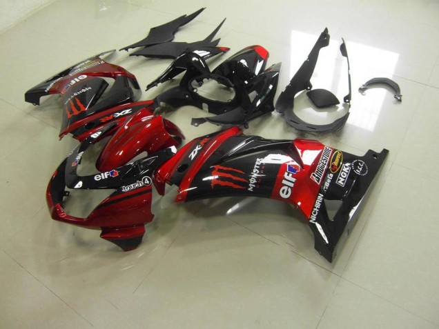 Carenagem Kawasaki ZX 250R 2008-2012 - Doce Vermelho Monster Carenagem Kawasaki ZX 250R 2008-2012 - Doce Vermelho Monster