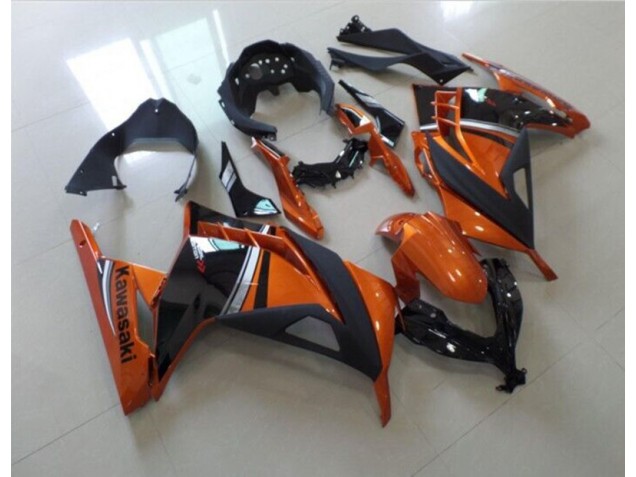 Carenagem Kawasaki ZX 300R 2013-2016 - Preto Laranja