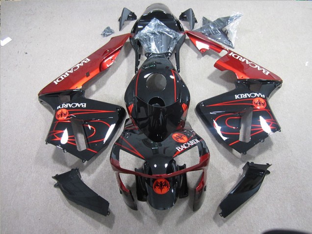 Carenagem Kawasaki ZX10R 2003-2005 - Preto Vermelho Racardi Carenagem Kawasaki ZX10R 2003-2005 - Preto Vermelho Racardi