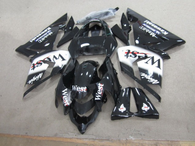 Carenagem Kawasaki ZX10R 2003-2005 - Preto West Ninja Carenagem Kawasaki ZX10R 2003-2005 - Preto West Ninja