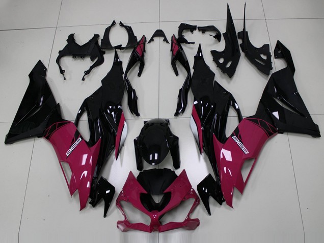 Carenagem Kawasaki ZX10R 2003-2005 - Rosa Preto Carenagem Kawasaki ZX10R 2003-2005 - Rosa Preto