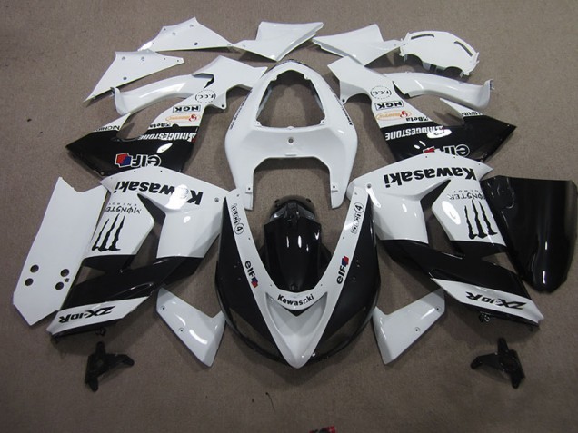 Carenagem Kawasaki ZX10R 2006-2007 - Branco Touch4 Monster Carenagem Kawasaki ZX10R 2006-2007 - Branco Touch4 Monster