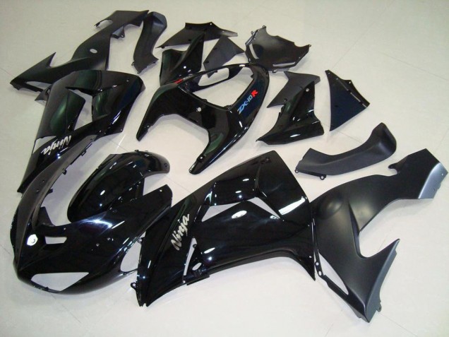 Carenagem Kawasaki ZX10R 2006-2007 - Preto Preto Fosco