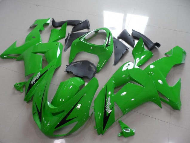 Carenagem Kawasaki ZX10R 2006-2007 - Verde Preto Arrow Carenagem Kawasaki ZX10R 2006-2007 - Verde Preto Arrow