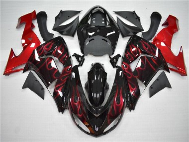 Carenagem Kawasaki ZX10R 2006-2007 - Vermelho Chama