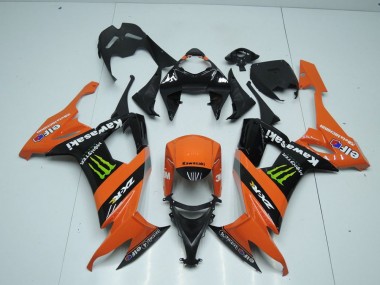 Carenagem Kawasaki ZX10R 2008-2010 - Laranja Monster