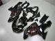 Carenagem Kawasaki ZX10R 2008-2010 - Preto Cinzento Vermelho Carenagem Kawasaki ZX10R 2008-2010 - Preto Cinzento Vermelho