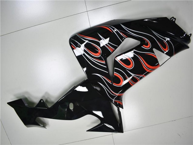 Carenagem Kawasaki ZX10R 2008-2010 - Preto Cinzento Vermelho Carenagem Kawasaki ZX10R 2008-2010 - Preto Cinzento Vermelho