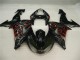 Carenagem Kawasaki ZX10R 2008-2010 - Preto Cinzento Vermelho Carenagem Kawasaki ZX10R 2008-2010 - Preto Cinzento Vermelho