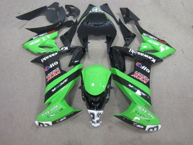 Carenagem Kawasaki ZX10R 2008-2010 - Preto Verde