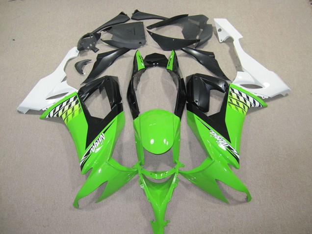 Carenagem Kawasaki ZX10R 2008-2010 - Preto Verde Ninja Carenagem Kawasaki ZX10R 2008-2010 - Preto Verde Ninja