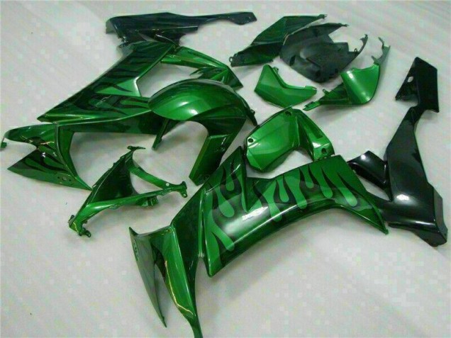Carenagem Kawasaki ZX10R 2008-2010 - Verde Chama Carenagem Kawasaki ZX10R 2008-2010 - Verde Chama