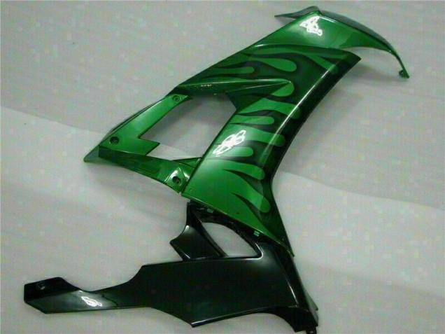 Carenagem Kawasaki ZX10R 2008-2010 - Verde Chama Carenagem Kawasaki ZX10R 2008-2010 - Verde Chama