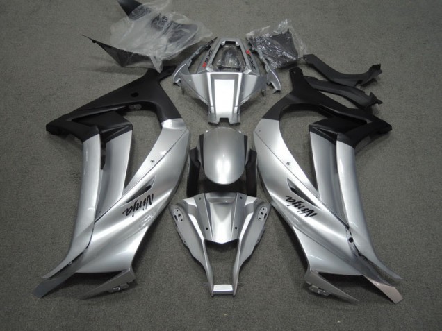 Carenagem Kawasaki ZX10R 2011-2015 - Prata Preto Ninja Carenagem Kawasaki ZX10R 2011-2015 - Prata Preto Ninja