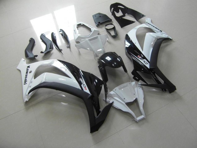 Carenagem Kawasaki ZX10R 2016-2019 - Branco Preto Carenagem Kawasaki ZX10R 2016-2019 - Branco Preto
