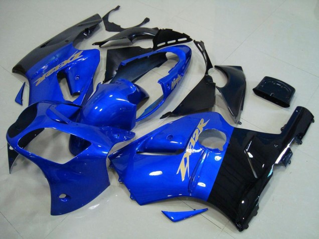 Carenagem Kawasaki ZX12R 2000-2001 - Azul Preto Carenagem Kawasaki ZX12R 2000-2001 - Azul Preto
