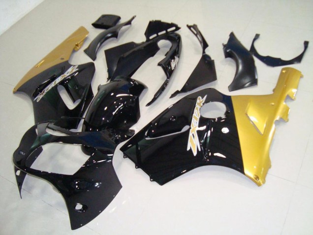 Carenagem Kawasaki ZX12R 2000-2001 - Preto Ouro Carenagem Kawasaki ZX12R 2000-2001 - Preto Ouro