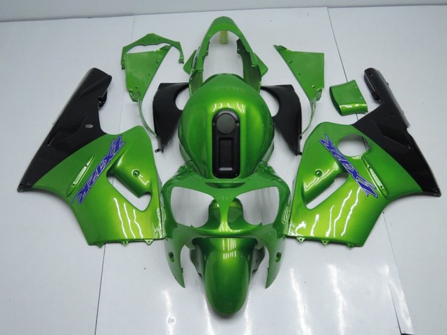Carenagem Kawasaki ZX12R 2000-2001 - Verde & Preto Carenagem Kawasaki ZX12R 2000-2001 - Verde & Preto