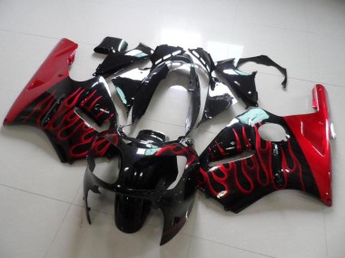 Carenagem Kawasaki ZX12R 2000-2001 - Vermelho Chama